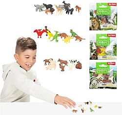 Animal World Set Micro Animals 8 pcs