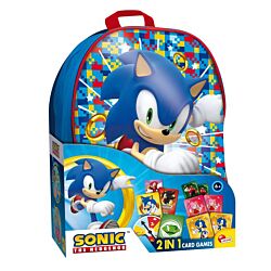 Lisciani  Sonic 2 u 1 igra sa karatama u rancu