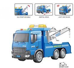 Magzy Wheels Kamion 1:18 šlep dizalica -Plava
