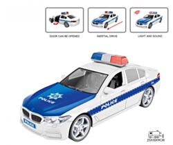 Magzy Wheels Automobil 1:16 policijski plavi sa zvukom i svetlom