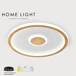 BB LINK Plafonska svetiljka 40W 3000/4500/6000K VESTA 523 Svetlo drvo