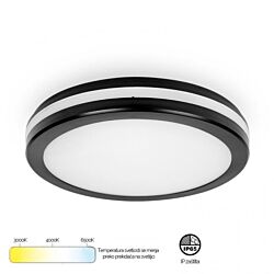 BB LINK Led plafonjera X09-300-24W 3000/4000/6500K Crna