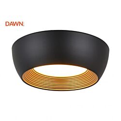 BB LINK Plafonska svetiljka 40W 3000K VESTA 625 Crna/Zlato