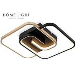 BB LINK Plafonska svetiljka 40W 3000/4000/5700K VESTA 633 Crna/Zlato