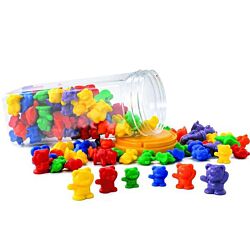 PERTINI Igračka Sortiranje medvedići 96 kom.