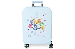 Enso Dečiji kofer 55 cm Bubbles - Plavi 97.891.21
