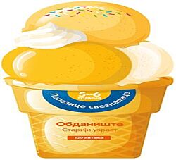 VULKAN Knjiga Lepezice Sveznalice 5 - 6 godina Sladoled 24084