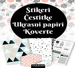 Vulkan Knjiga Stikeri, čestitke, ukrasni papir, koverte 25733