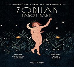 VULKAN Knjiga Zodijak tarot karte-priručnik i špil od 78 karata