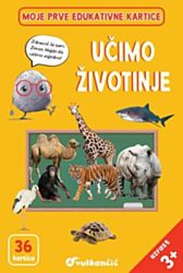 Vulkan Knjiga Zrnce kartice – Učimo životinje – latinica