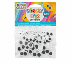 Grafix Samolepljivi stikeri Oči 100 komada 35/08720