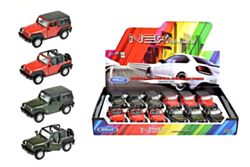 Welly Metalni auto Jeep Wrangler Rubicon