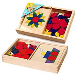Viga Igračka Drveni tangram