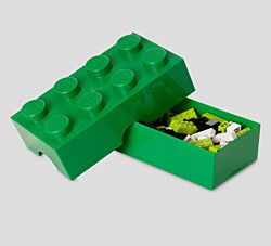 LEGO Kutija za odlaganje ili užinu, mala 8 - Tamnozelena