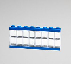LEGOIizložbena polica za 16 minifigura - Plava