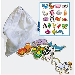 Viga Igračka Magneti životinje u džaku