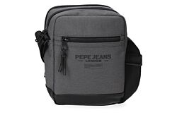 Pepe jeans Muška torba na rame Waltford - Tamno siva 72.755.41
