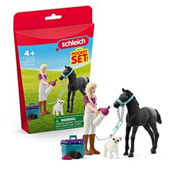 SCHLEICH Igračka Set sa ždrebetom 42755