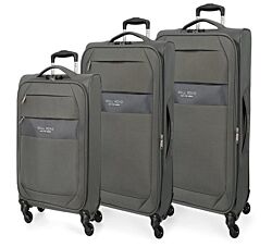 ROLL ROAD Set kofera 3/1 - Sivi 50.194.22