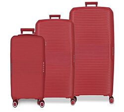 MOVOM PP Set kofera 3/1 - Bordo 53.294.23