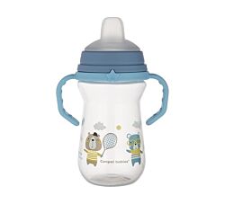 CANPOL BABIES ŠOLJA BONJOUR PARIS 250ml SA SILIKONSKIM KLJUNOM 56/613 - BLUE