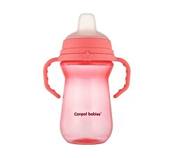 CANPOL BABIES ŠOLJA 250ml SA SILIKONSKIM KLJUNOM 56/615 - PINK