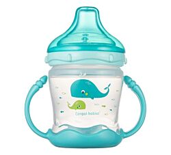 CANPOL BABIES ŠOLJA LOVE&SEA 180ml SA SILIKONSKIM KLJUNOM 57/300 - BLUE