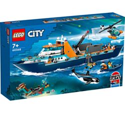 LEGO Igračka 60368 Brod istraživača Arktika