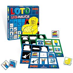 Pertini Društvena igra Loto lice naličje