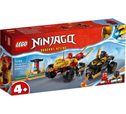 LEGO Igračka 71789 Obračun Kajevog automobila i Rasovog motora