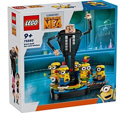 LEGO Igračka 75582 Gru i Malci izgrađeni od kockica