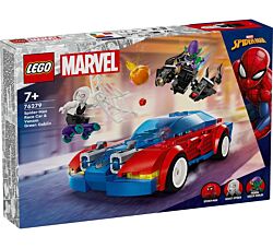 LEGO Igračka 76279 Spajdermenov trkački auto i venomizirani Zeleni Goblin