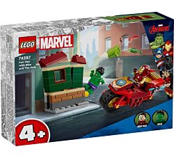 LEGO Igračka 76287 Ajronmen na motoru i Hulk