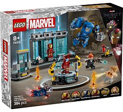 Lego Igračka Ajronmenova laboratorija: Dvorana oklopa 76315