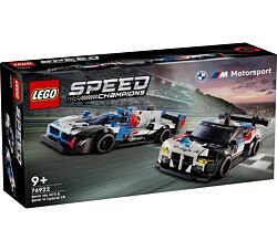 LEGO Igračka 76922 Trkački automobili BMW M4 GT3 i BMW M Hybrid V8