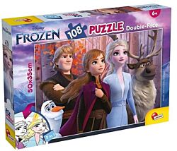 Lisciani Puzle Frozen  2u1 složi i oboji 108 delova