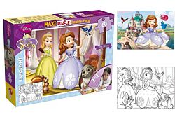 Lisciani Slagalica 2 u 1 60pcs Maxi Sofia 465