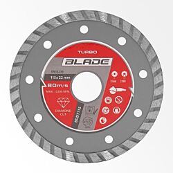 BLADE Dijamantski disk za sečenje Turbo BDDT125