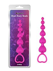 Srećni ljudi Heart Booty Beads Pink analne kuglice CN 511489570