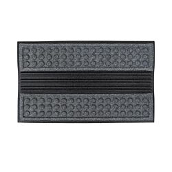 MULTY HOME Otirač četkasti sivi SCRAPE’N BRUSH EU5000291