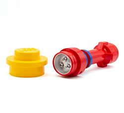 LEGO Igračka Iconic baterijska lampa - Crveno-žuta