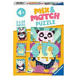 Ravensburger Mix&Match puzzle - Smešne životinje RA05137