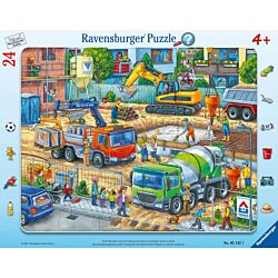 Ravensburger puzzle- Dešavanje na gradilištu RA05142