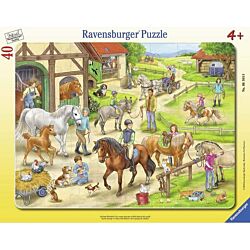 Ravensburger puzzle- Dan na ranču RA06164
