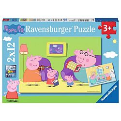 Ravensburger puzzle- Pepa prase u kući RA07596