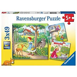 Ravensburger puzzle- Crvenkapa I Princ žabac RA08051