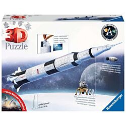 Ravensburger 3D Puzzle - Model rakete Apolo Saturn V RA11545