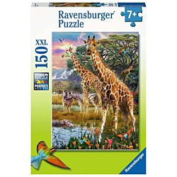 Ravensburger puzzle- Žirafe u Africi RA12943
