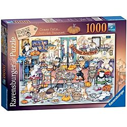 Ravensburger puzzle- Jesenja žurka mačaka RA16509