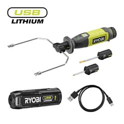 RYOBI Kompaktni bežični vrući rezač, USB Lithium™ 4V 2,0 Ah RHC4-120G